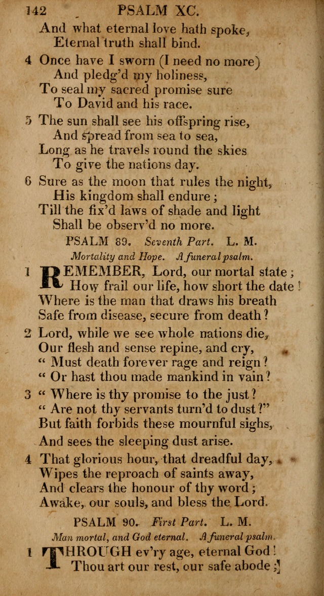 The Psalms and Hymns: with the catechism, confession of faith and liturgy of the Reformed Dutch Church in North America page 142