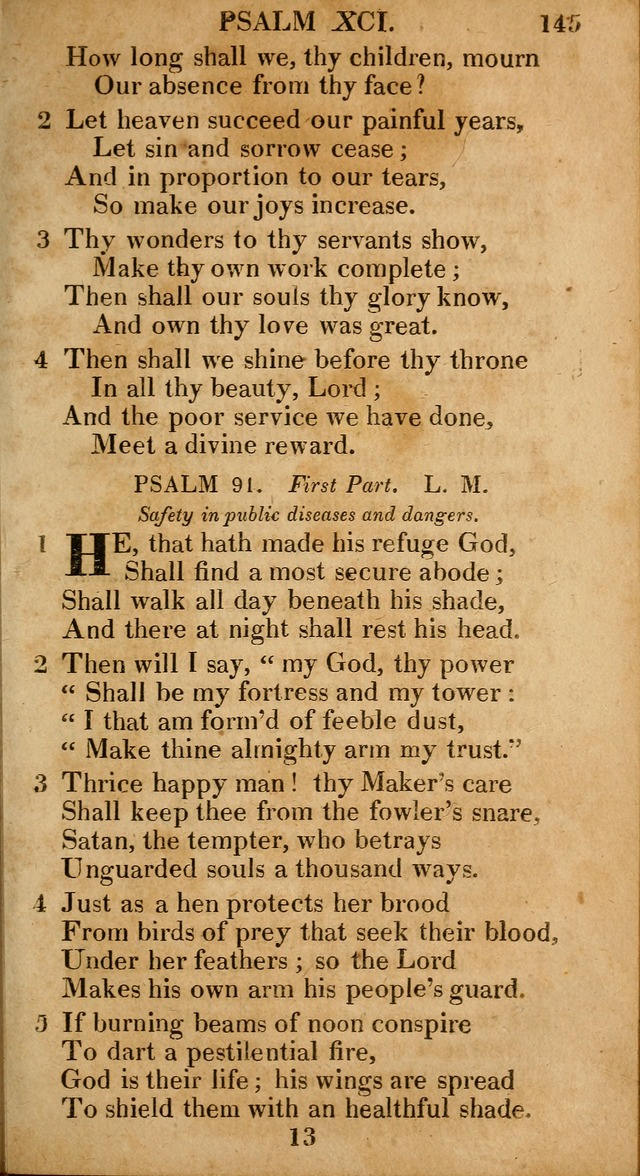 The Psalms and Hymns: with the catechism, confession of faith and liturgy of the Reformed Dutch Church in North America page 145