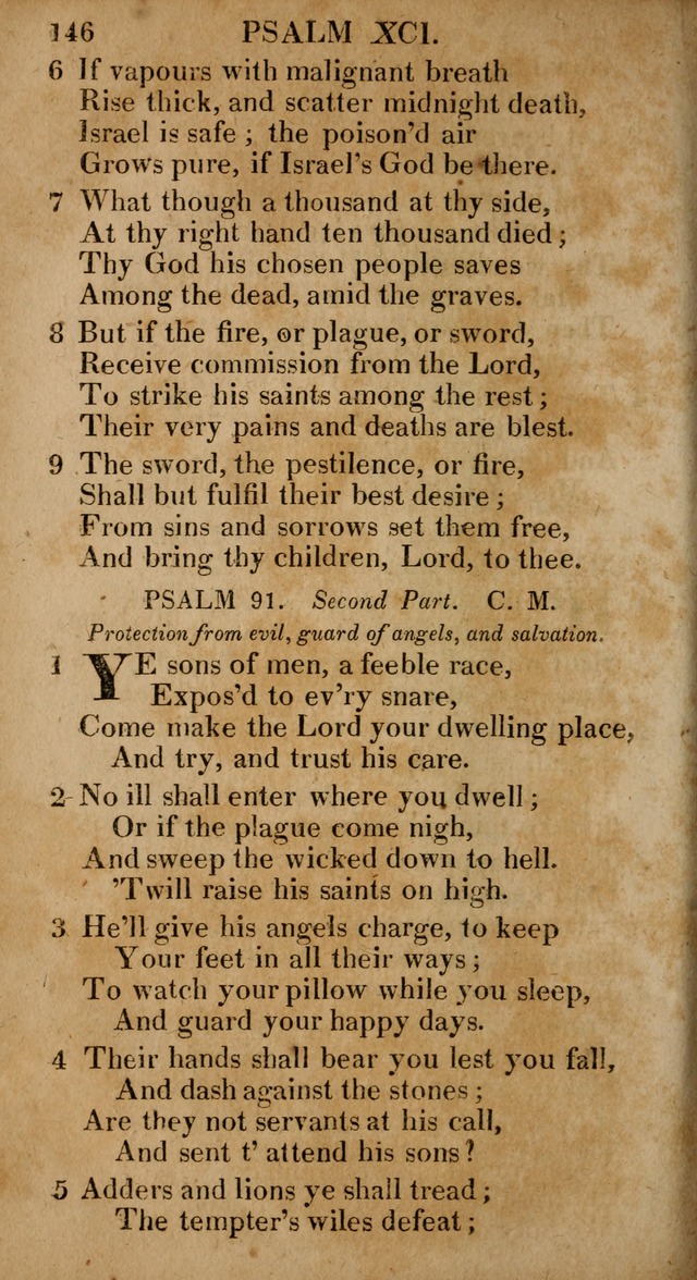 The Psalms and Hymns: with the catechism, confession of faith and liturgy of the Reformed Dutch Church in North America page 146