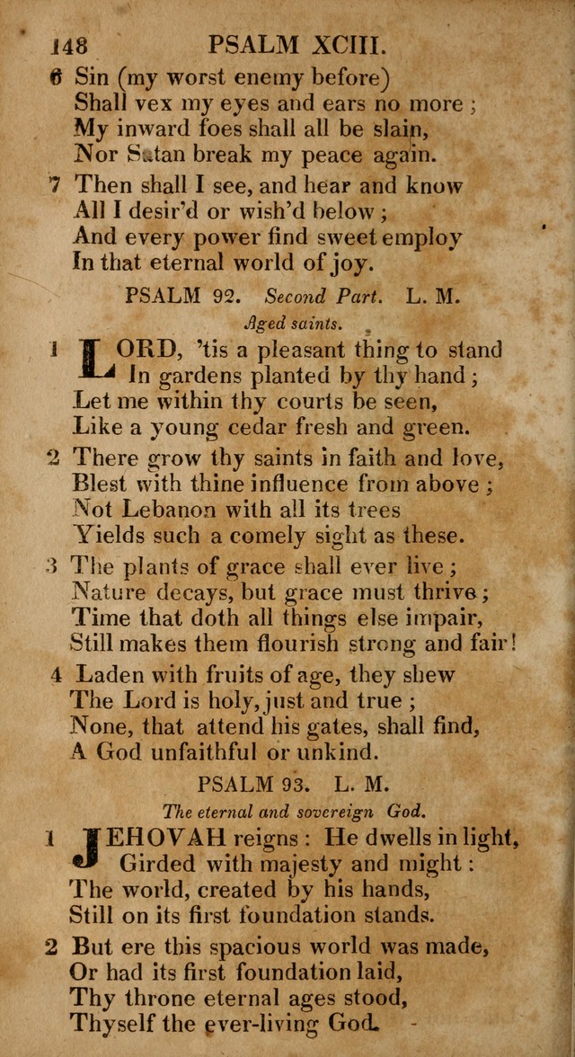 The Psalms and Hymns: with the catechism, confession of faith and liturgy of the Reformed Dutch Church in North America page 148