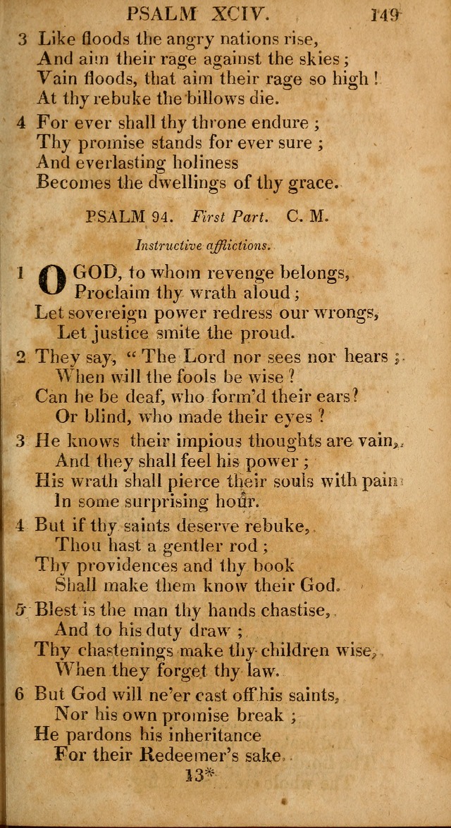 The Psalms and Hymns: with the catechism, confession of faith and liturgy of the Reformed Dutch Church in North America page 149