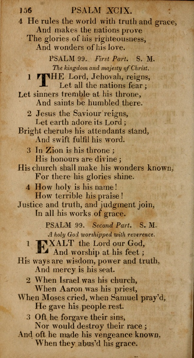 The Psalms and Hymns: with the catechism, confession of faith and liturgy of the Reformed Dutch Church in North America page 156