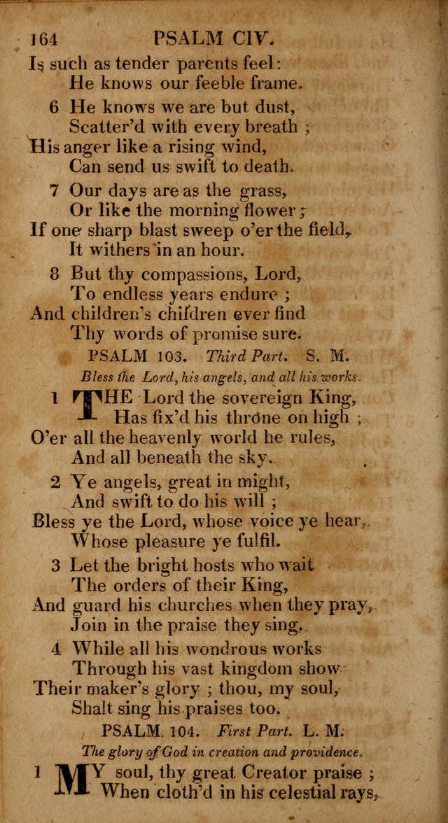 The Psalms and Hymns: with the catechism, confession of faith and liturgy of the Reformed Dutch Church in North America page 164