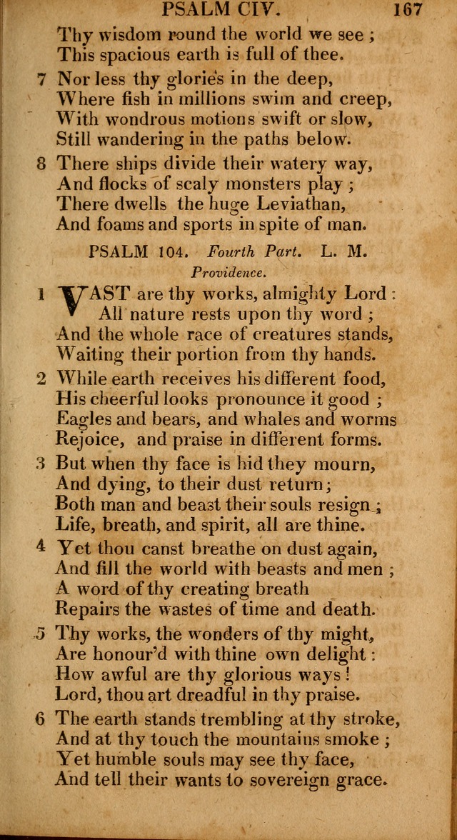 The Psalms and Hymns: with the catechism, confession of faith and liturgy of the Reformed Dutch Church in North America page 167