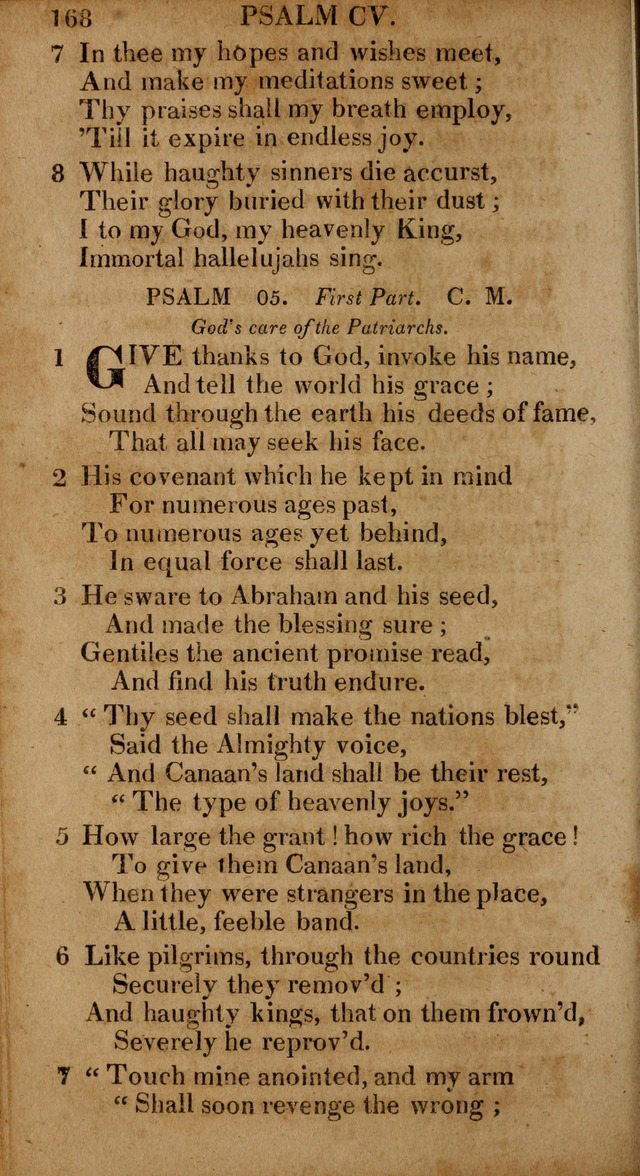 The Psalms and Hymns: with the catechism, confession of faith and liturgy of the Reformed Dutch Church in North America page 168