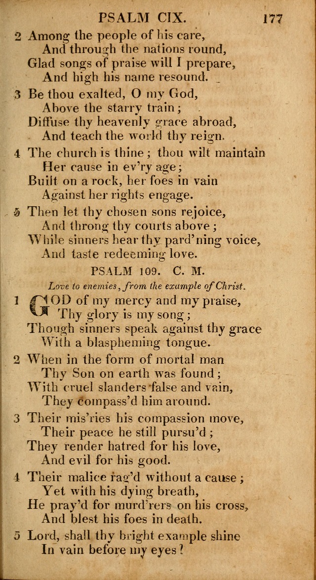 The Psalms and Hymns: with the catechism, confession of faith and liturgy of the Reformed Dutch Church in North America page 177