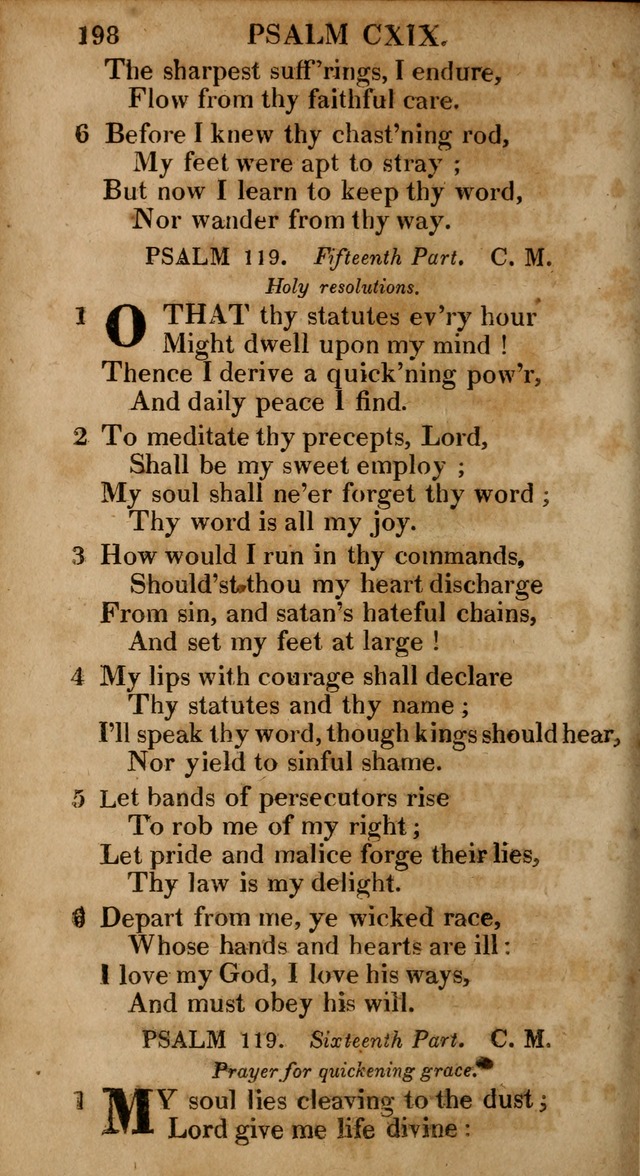 The Psalms and Hymns: with the catechism, confession of faith and liturgy of the Reformed Dutch Church in North America page 198