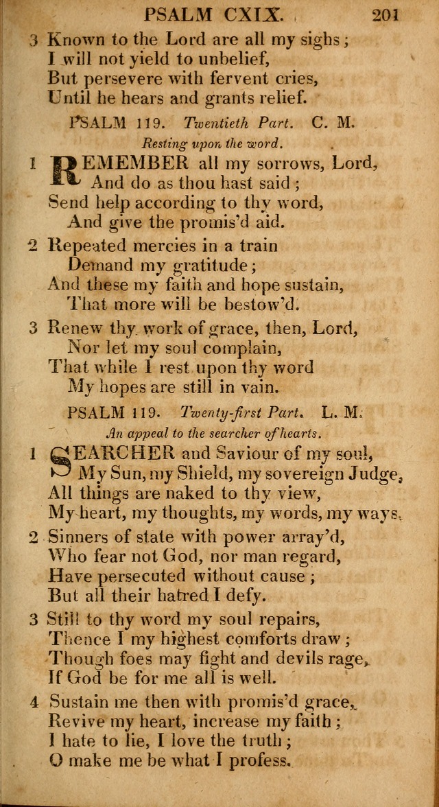 The Psalms and Hymns: with the catechism, confession of faith and liturgy of the Reformed Dutch Church in North America page 201