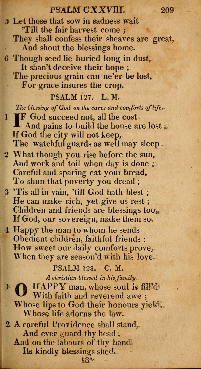 The Psalms and Hymns: with the catechism, confession of faith and liturgy of the Reformed Dutch Church in North America page 209