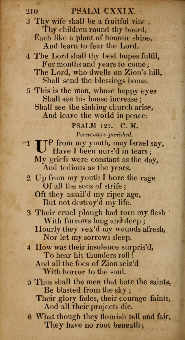 The Psalms and Hymns: with the catechism, confession of faith and liturgy of the Reformed Dutch Church in North America page 210