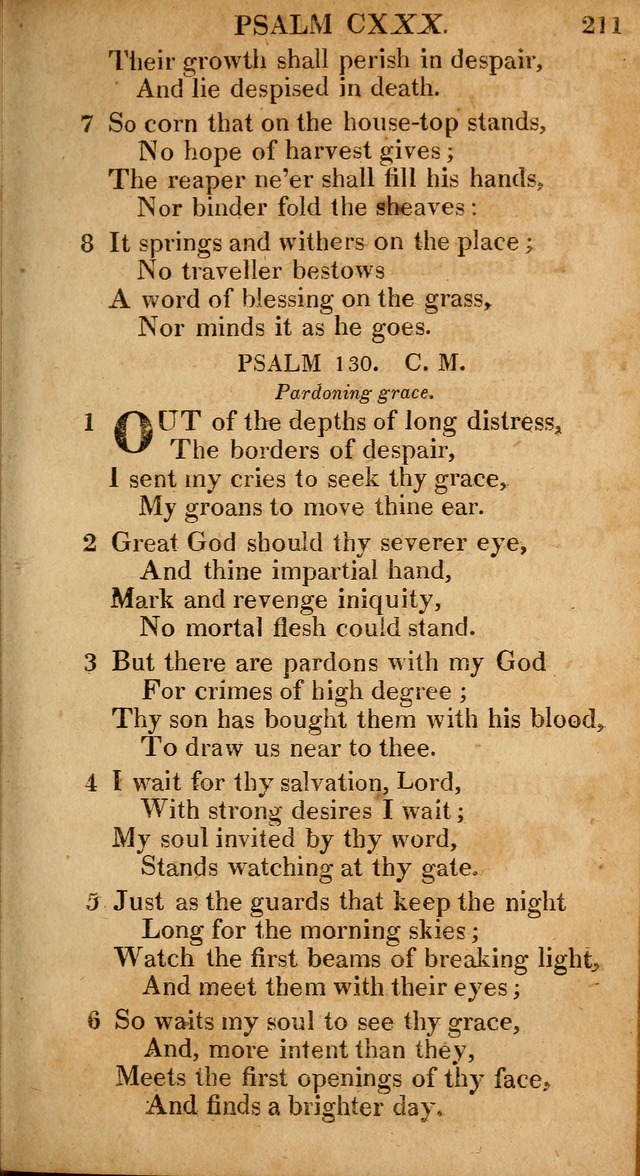 The Psalms and Hymns: with the catechism, confession of faith and liturgy of the Reformed Dutch Church in North America page 211