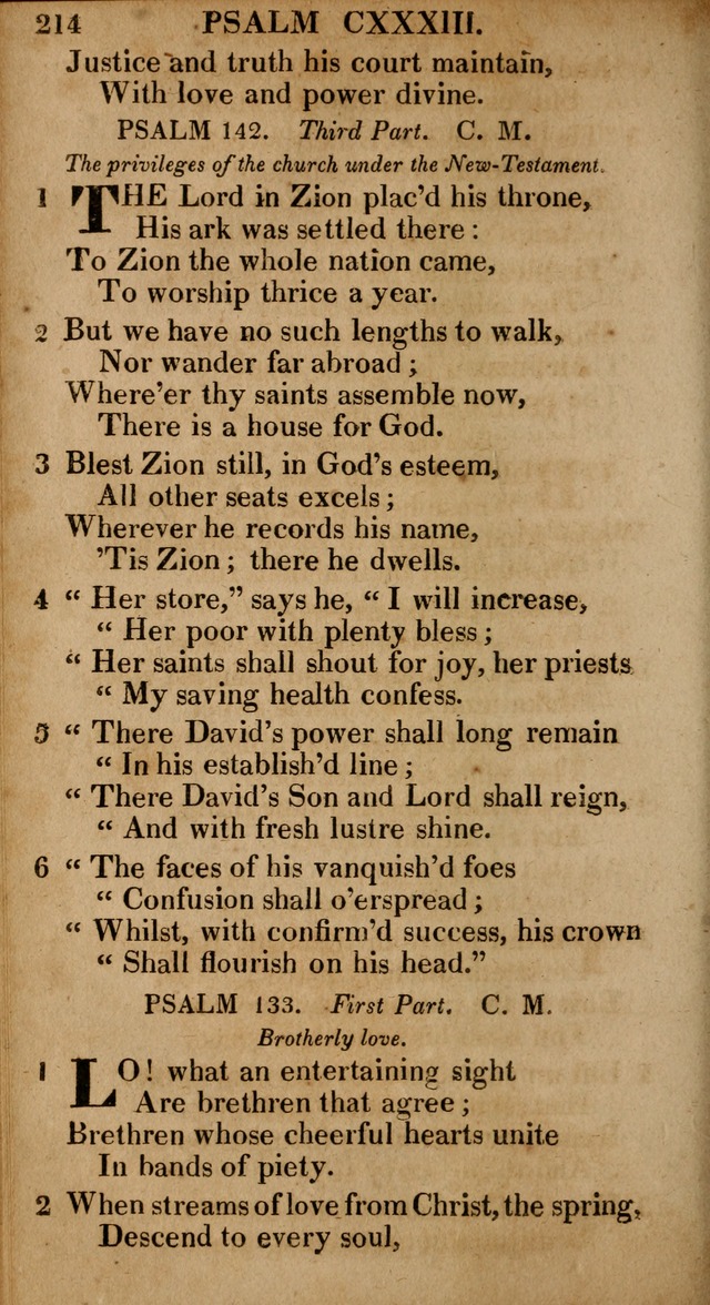 The Psalms and Hymns: with the catechism, confession of faith and liturgy of the Reformed Dutch Church in North America page 214