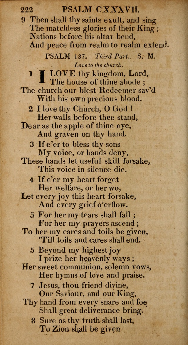 The Psalms and Hymns: with the catechism, confession of faith and liturgy of the Reformed Dutch Church in North America page 222