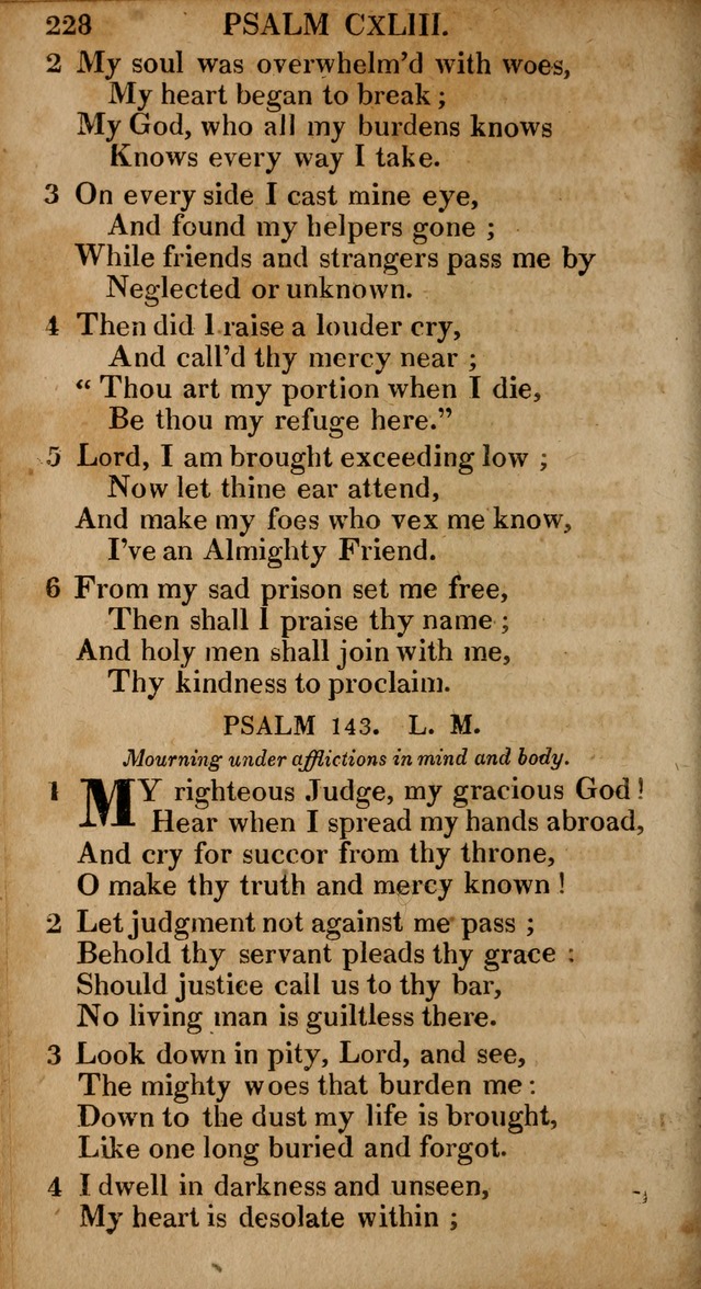 The Psalms and Hymns: with the catechism, confession of faith and liturgy of the Reformed Dutch Church in North America page 228