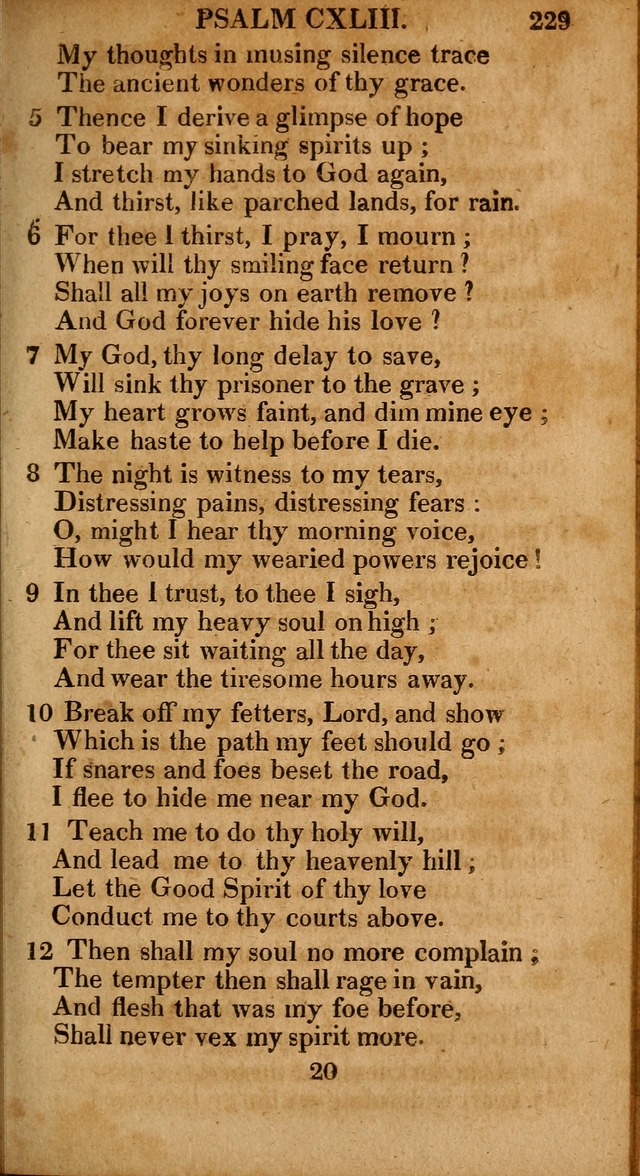 The Psalms and Hymns: with the catechism, confession of faith and liturgy of the Reformed Dutch Church in North America page 229