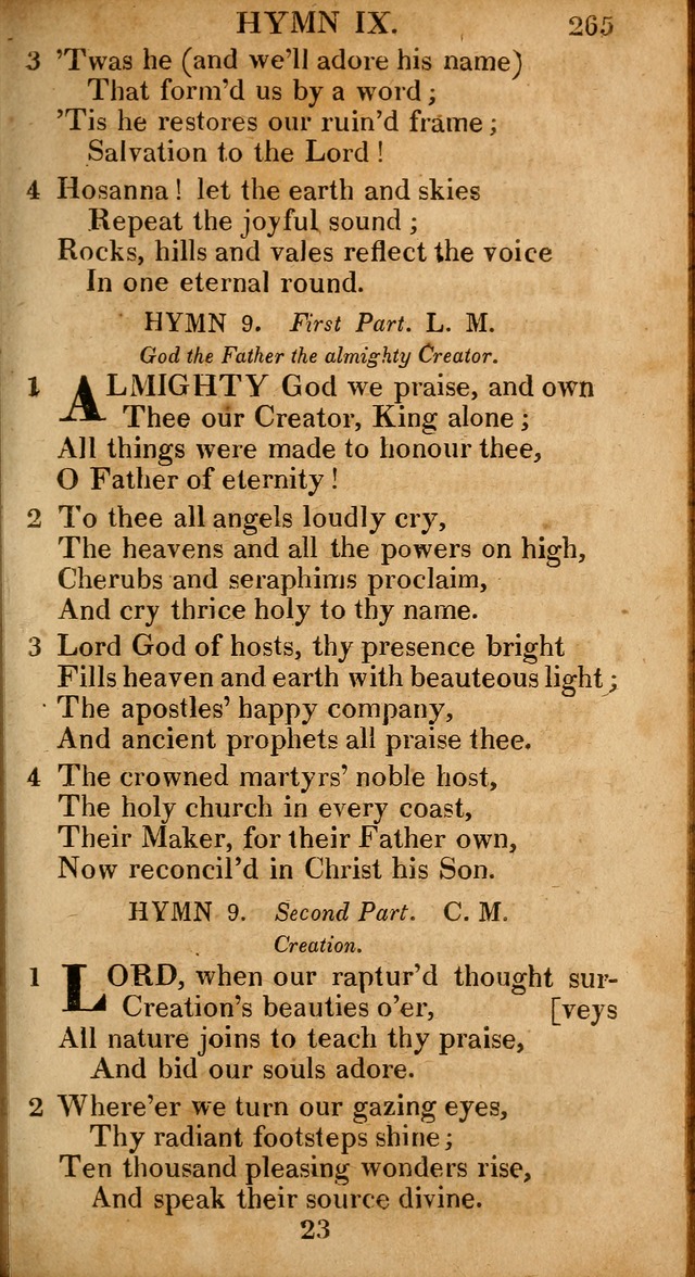 The Psalms and Hymns: with the catechism, confession of faith and liturgy of the Reformed Dutch Church in North America page 265