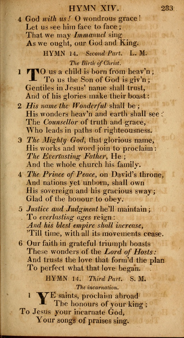 The Psalms and Hymns: with the catechism, confession of faith and liturgy of the Reformed Dutch Church in North America page 283