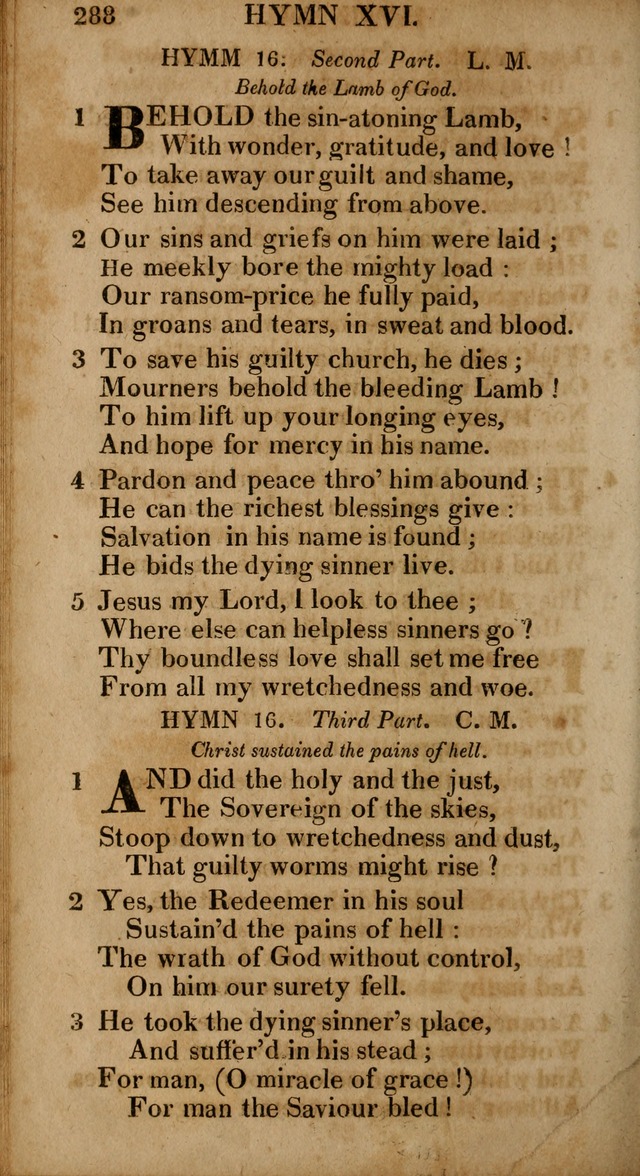 The Psalms and Hymns: with the catechism, confession of faith and liturgy of the Reformed Dutch Church in North America page 288