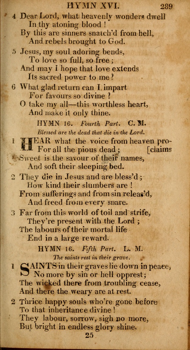 The Psalms and Hymns: with the catechism, confession of faith and liturgy of the Reformed Dutch Church in North America page 289