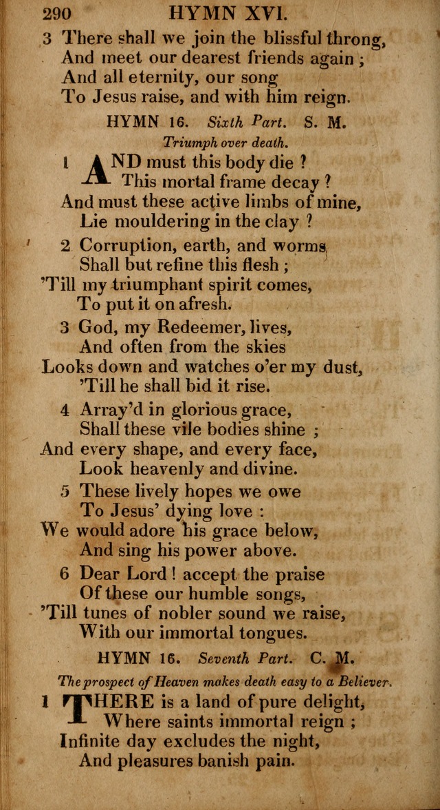 The Psalms and Hymns: with the catechism, confession of faith and liturgy of the Reformed Dutch Church in North America page 290