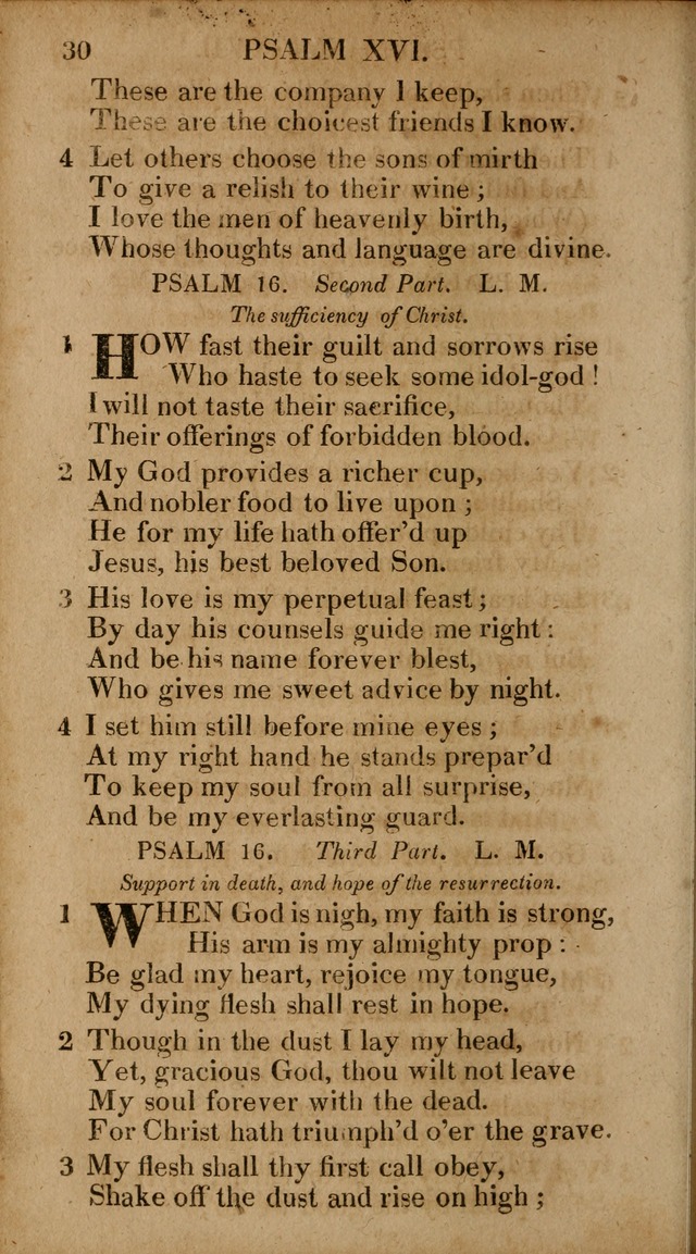 The Psalms and Hymns: with the catechism, confession of faith and liturgy of the Reformed Dutch Church in North America page 30