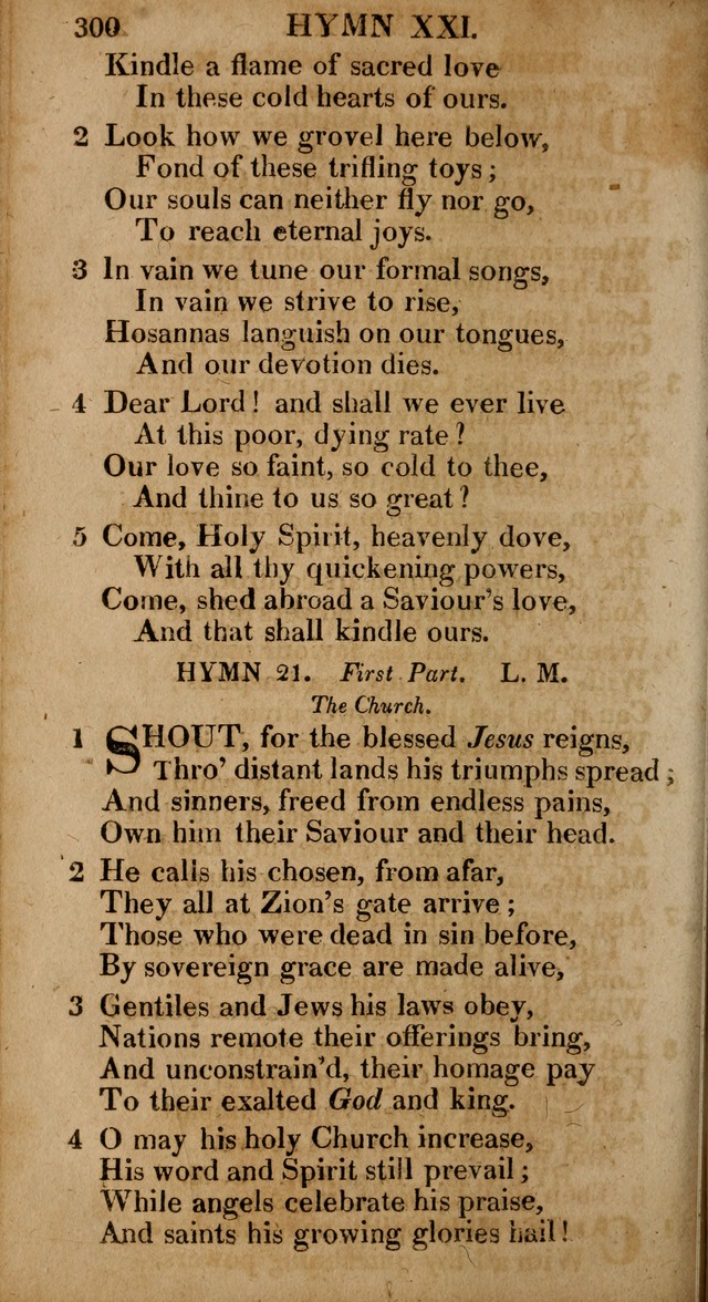 The Psalms and Hymns: with the catechism, confession of faith and liturgy of the Reformed Dutch Church in North America page 300