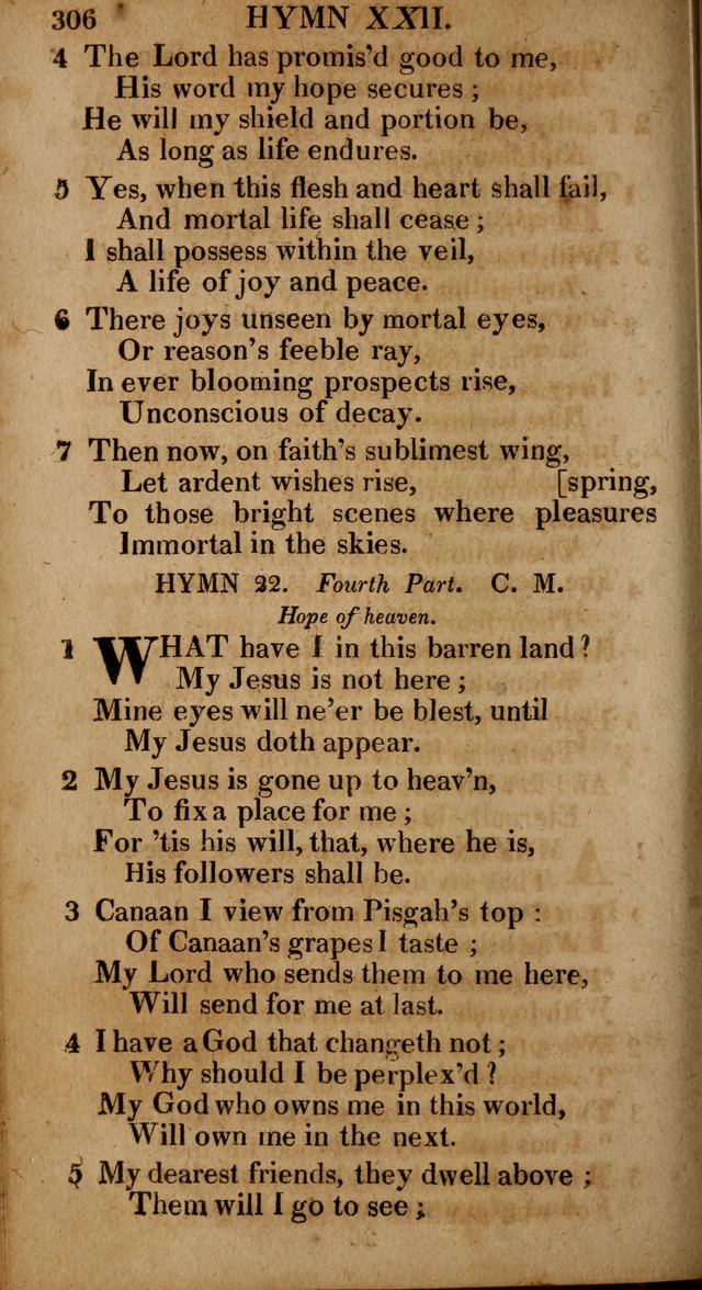 The Psalms and Hymns: with the catechism, confession of faith and liturgy of the Reformed Dutch Church in North America page 306