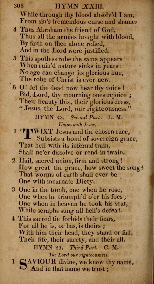 The Psalms and Hymns: with the catechism, confession of faith and liturgy of the Reformed Dutch Church in North America page 308