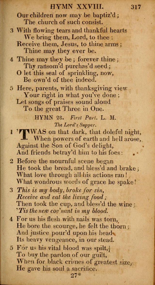 The Psalms and Hymns: with the catechism, confession of faith and liturgy of the Reformed Dutch Church in North America page 317