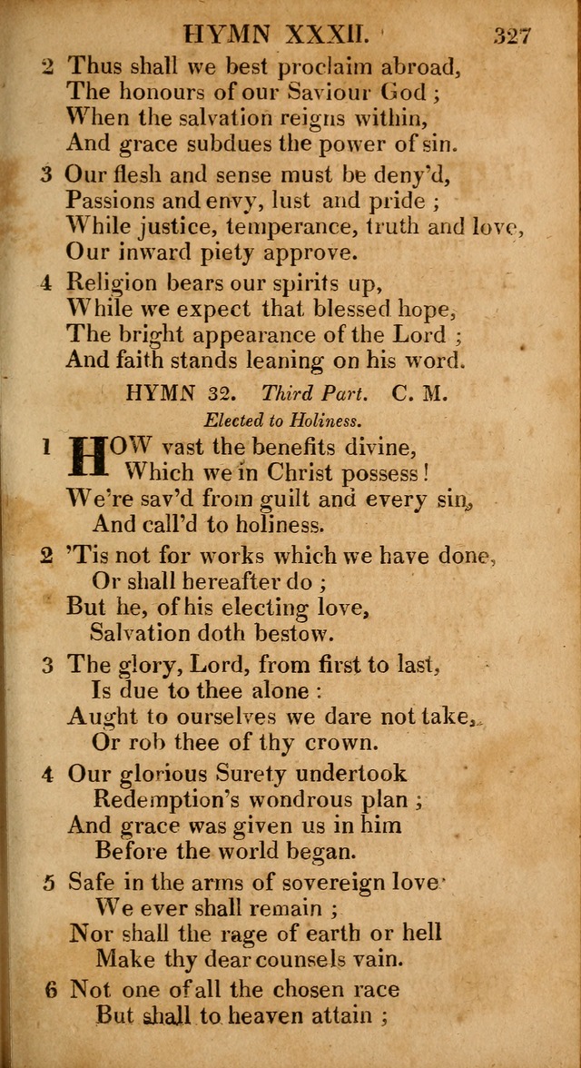 The Psalms and Hymns: with the catechism, confession of faith and liturgy of the Reformed Dutch Church in North America page 327