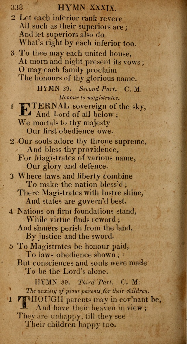 The Psalms and Hymns: with the catechism, confession of faith and liturgy of the Reformed Dutch Church in North America page 338