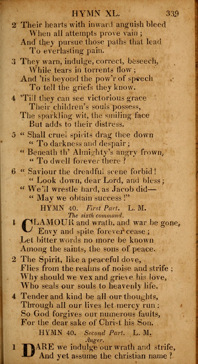 The Psalms and Hymns: with the catechism, confession of faith and liturgy of the Reformed Dutch Church in North America page 339