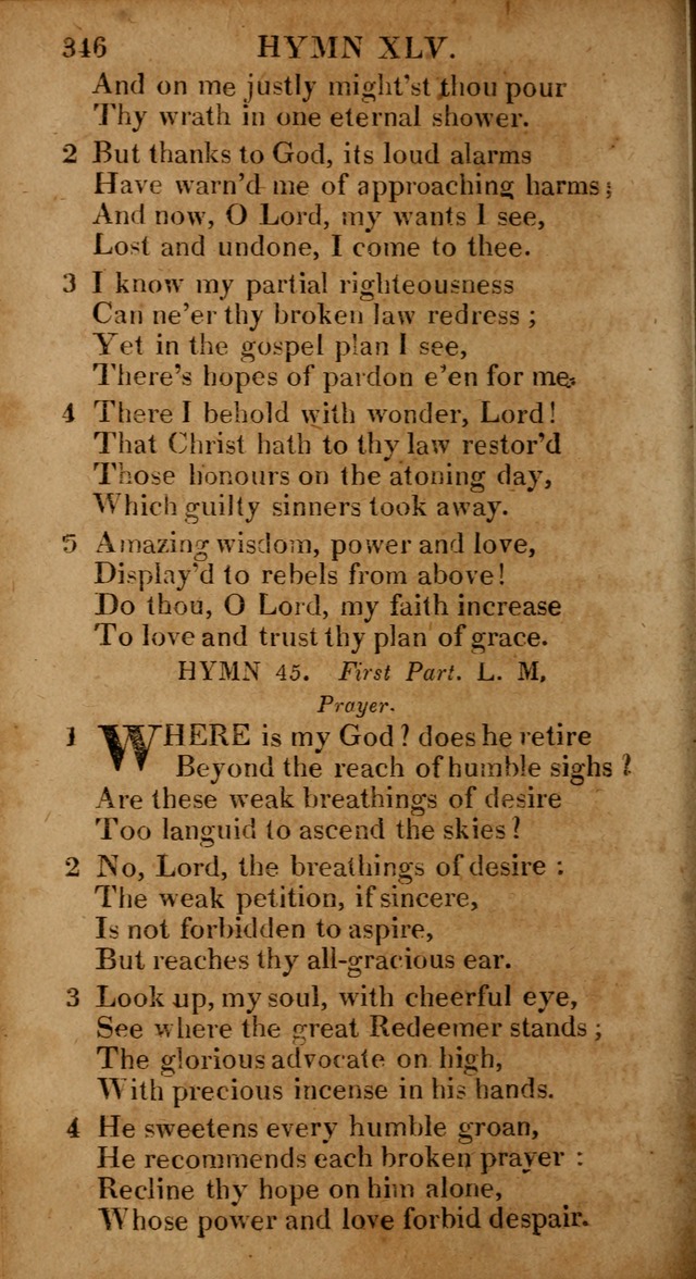 The Psalms and Hymns: with the catechism, confession of faith and liturgy of the Reformed Dutch Church in North America page 346