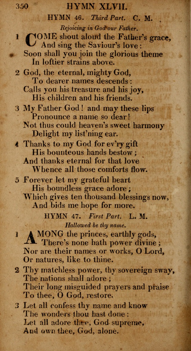 The Psalms and Hymns: with the catechism, confession of faith and liturgy of the Reformed Dutch Church in North America page 350