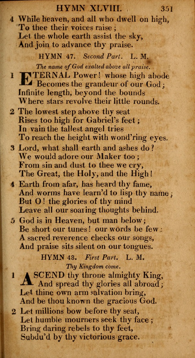 The Psalms and Hymns: with the catechism, confession of faith and liturgy of the Reformed Dutch Church in North America page 351