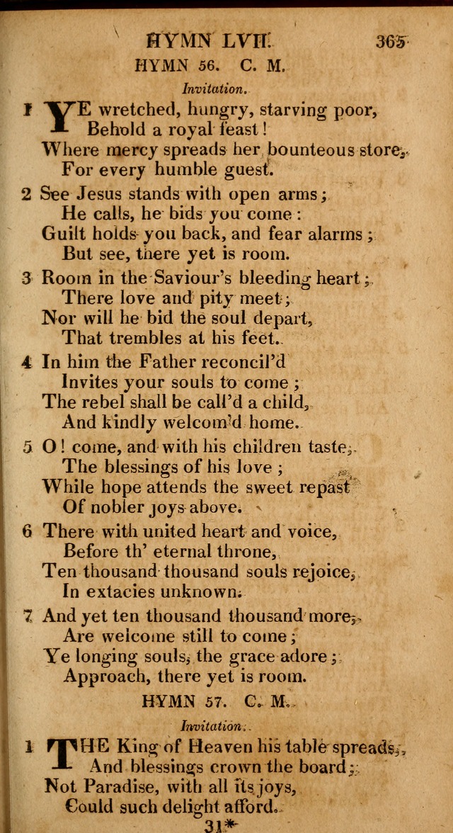 The Psalms and Hymns: with the catechism, confession of faith and liturgy of the Reformed Dutch Church in North America page 365