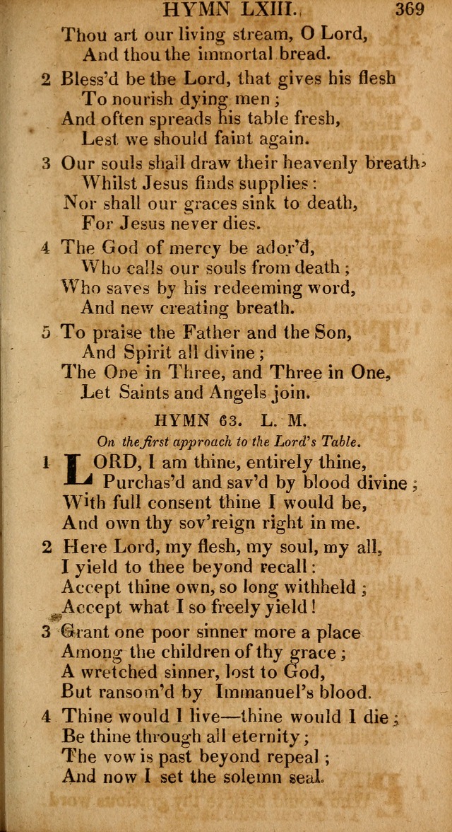 The Psalms and Hymns: with the catechism, confession of faith and liturgy of the Reformed Dutch Church in North America page 369