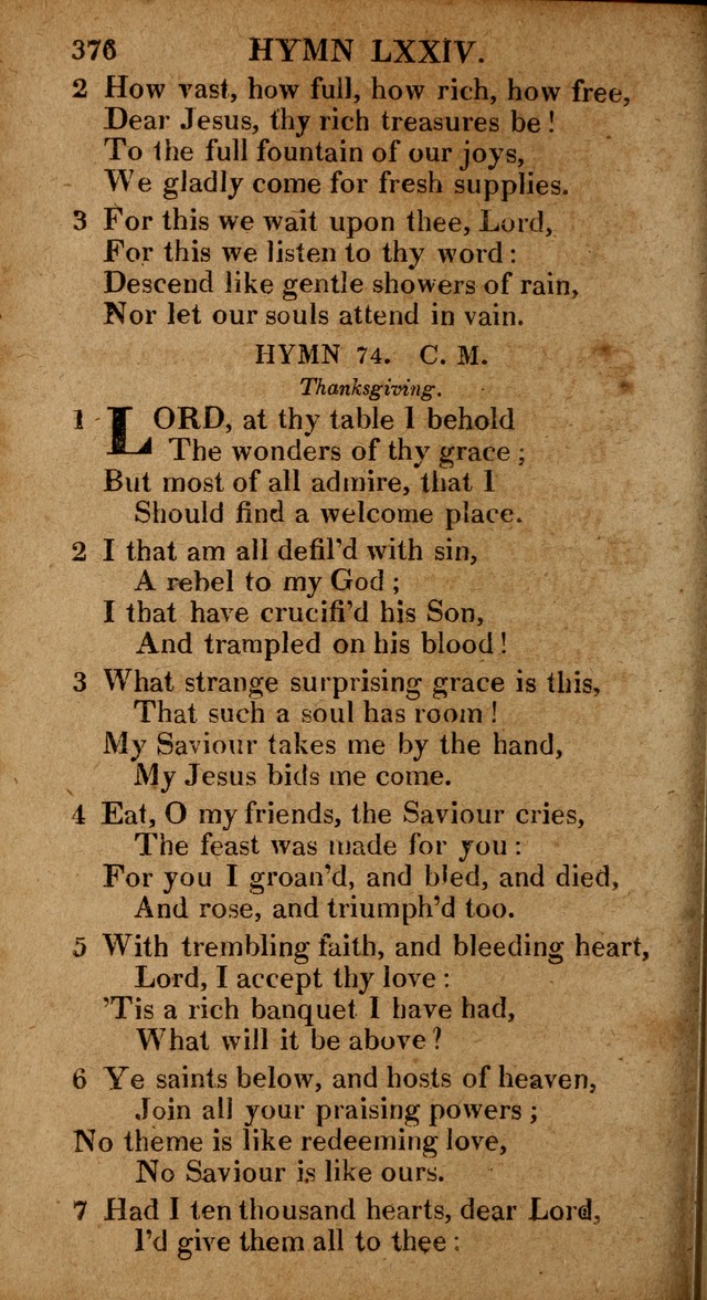 The Psalms and Hymns: with the catechism, confession of faith and liturgy of the Reformed Dutch Church in North America page 376