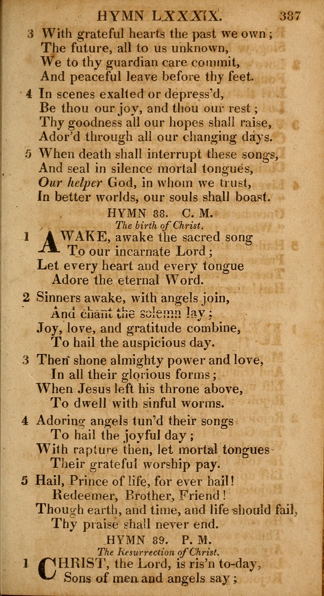 The Psalms and Hymns: with the catechism, confession of faith and liturgy of the Reformed Dutch Church in North America page 387