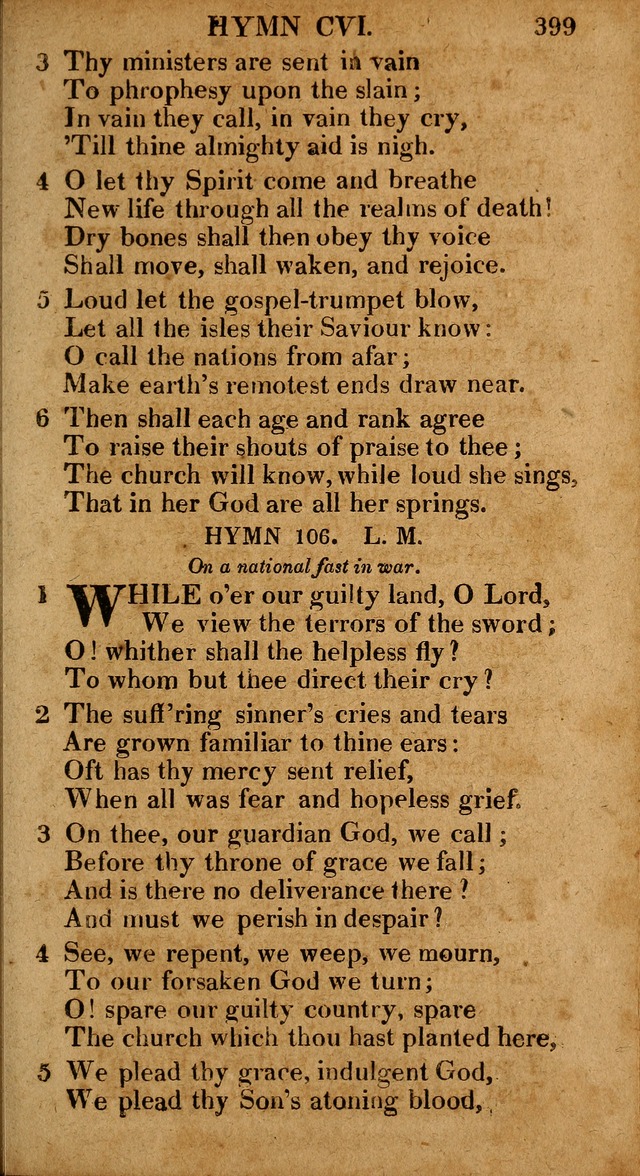 The Psalms and Hymns: with the catechism, confession of faith and liturgy of the Reformed Dutch Church in North America page 399