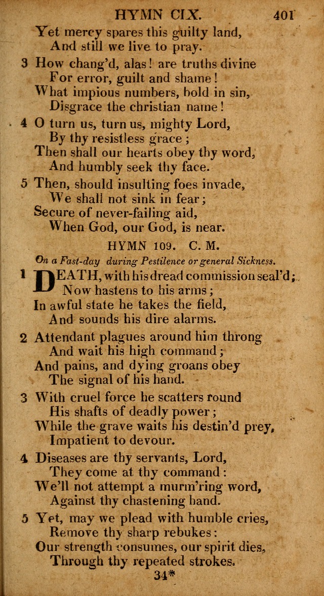 The Psalms and Hymns: with the catechism, confession of faith and liturgy of the Reformed Dutch Church in North America page 401