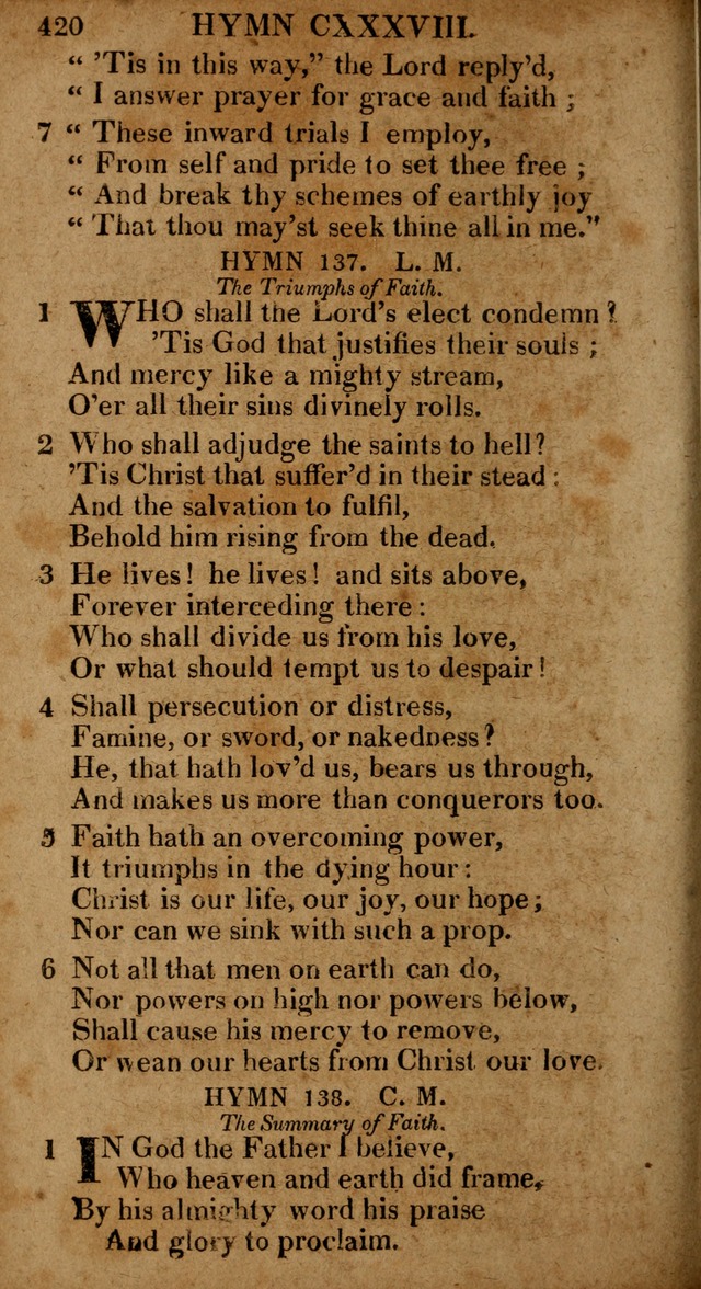 The Psalms and Hymns: with the catechism, confession of faith and liturgy of the Reformed Dutch Church in North America page 420