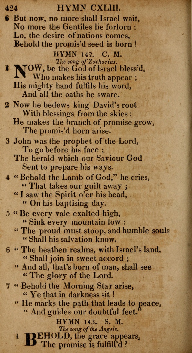 The Psalms and Hymns: with the catechism, confession of faith and liturgy of the Reformed Dutch Church in North America page 424