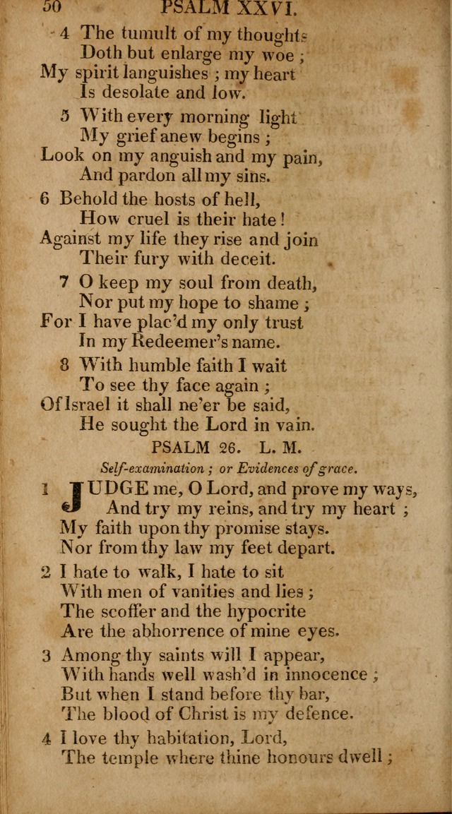 The Psalms and Hymns: with the catechism, confession of faith and liturgy of the Reformed Dutch Church in North America page 50