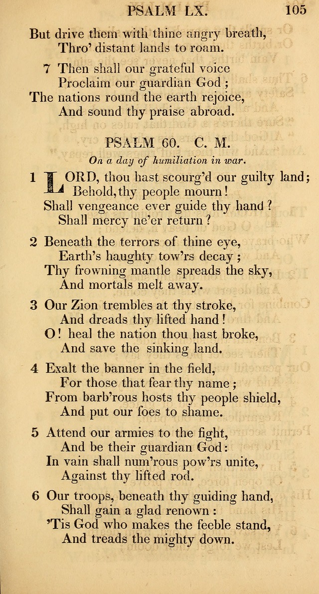 The Psalms and Hymns, with the Catechism, Confession of Faith, and Liturgy, of the Reformed Dutch Church in North America page 107