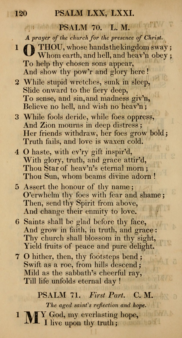 The Psalms and Hymns, with the Catechism, Confession of Faith, and Liturgy, of the Reformed Dutch Church in North America page 122