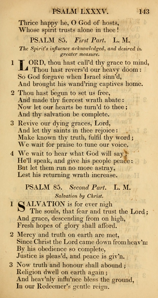 The Psalms and Hymns, with the Catechism, Confession of Faith, and Liturgy, of the Reformed Dutch Church in North America page 145