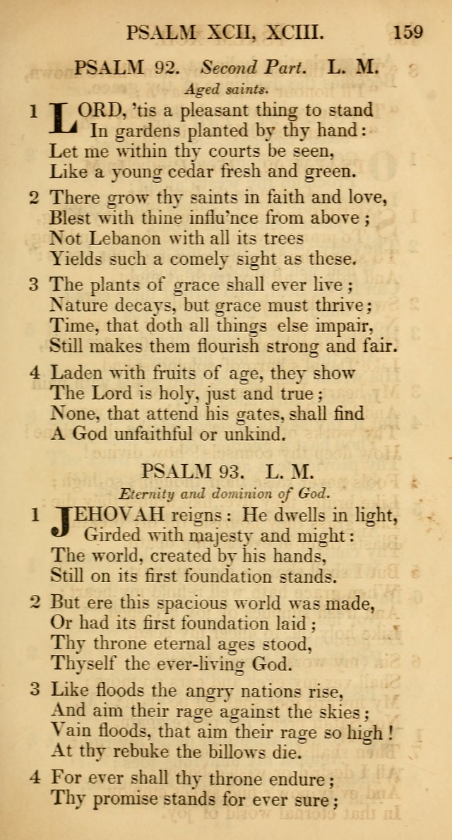 The Psalms and Hymns, with the Catechism, Confession of Faith, and Liturgy, of the Reformed Dutch Church in North America page 161