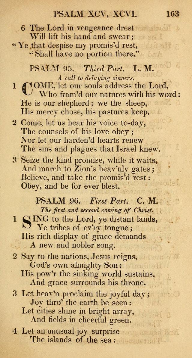 The Psalms and Hymns, with the Catechism, Confession of Faith, and Liturgy, of the Reformed Dutch Church in North America page 165