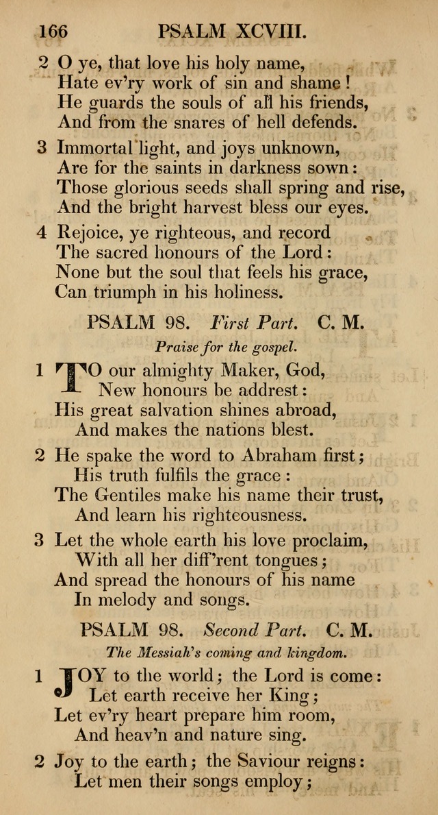 The Psalms and Hymns, with the Catechism, Confession of Faith, and Liturgy, of the Reformed Dutch Church in North America page 168